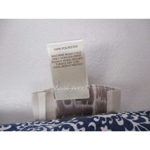 Ann Taylor LOFT Romper Womens 00P Blue Paisley Shorts Roll Tab Top XSP XS Petite - Picture 16 of 16